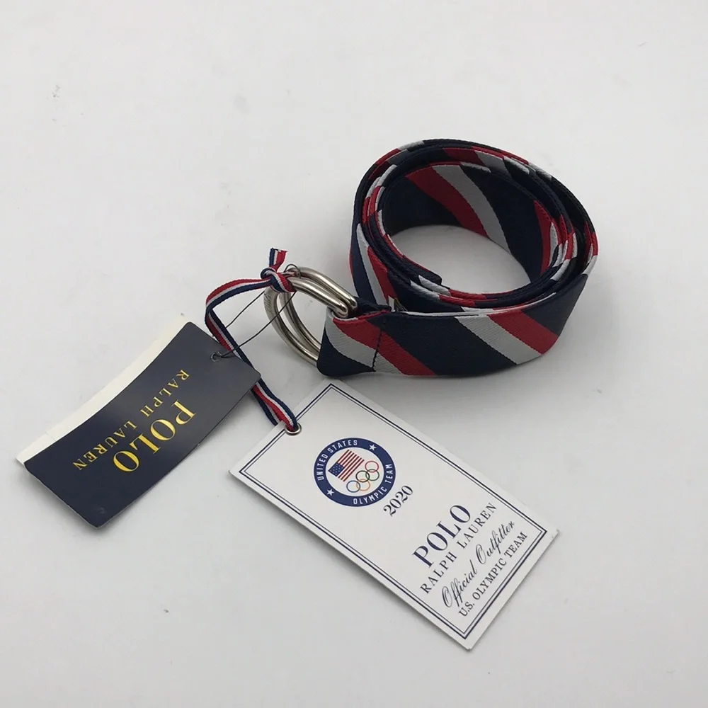 Polo Ralph Lauren Team USA 2020 Olympics Closing Ceremony Belt
